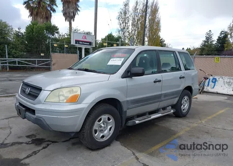 2004 Honda Pilot Lx z USA, uszkodzony, nr VIN 2HKYF181X4H614874